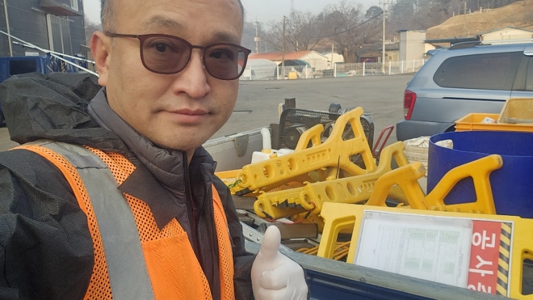 포소화약제 드레인 및 세정 작업